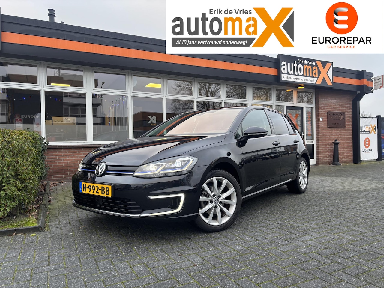 Volkswagen e-Golf - e-Golf |Leder!|Full Led!|Adaptive Cruise!| - AutoWereld.nl