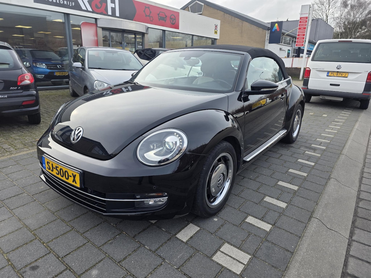 Volkswagen Beetle Cabriolet - 1.2 TSI Design airco, cruise control, automaat, elektrische kap, - AutoWereld.nl