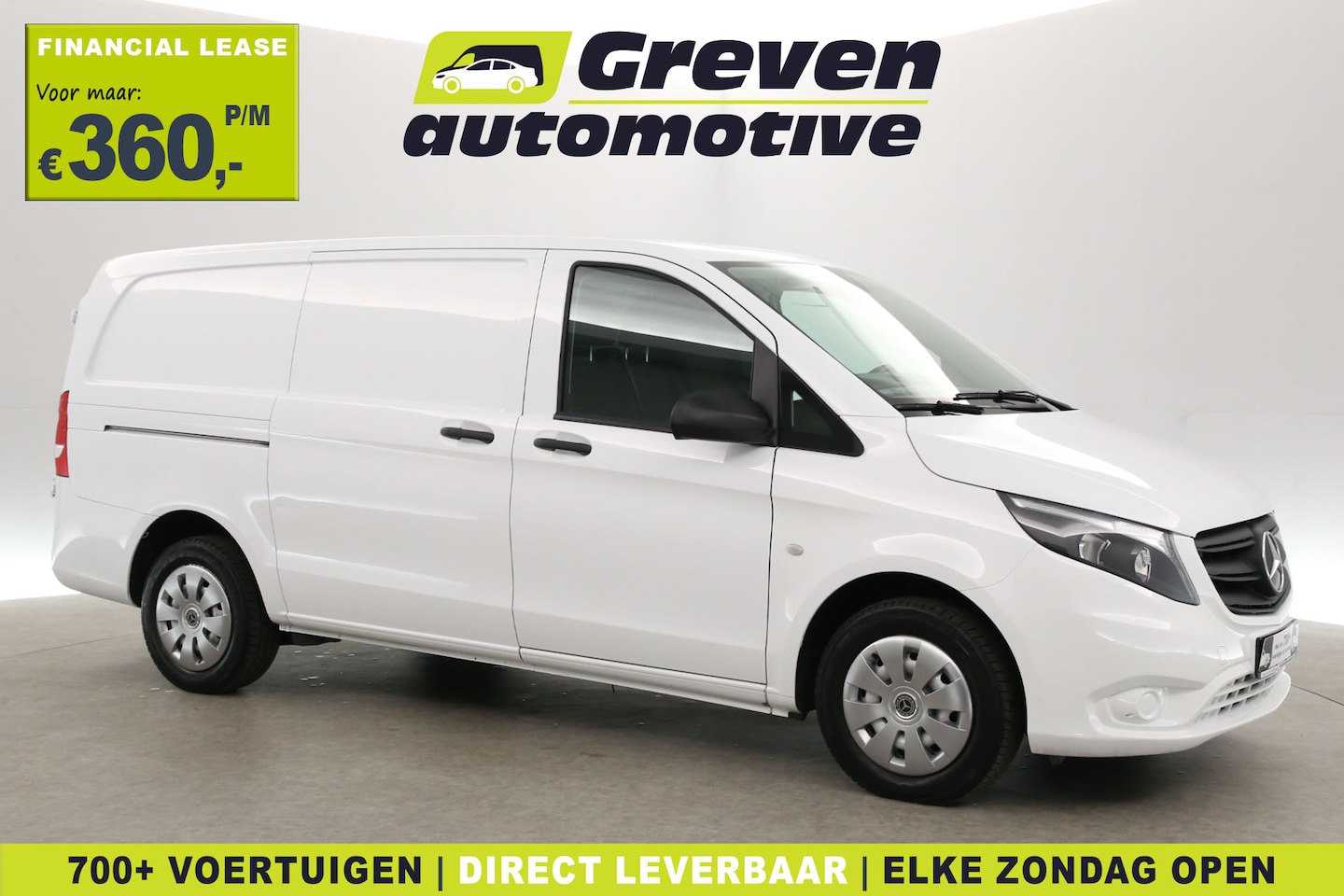 Mercedes-Benz Vito - 114 CDI Lang | Automaat | Airco | Adap. Cruise | 3 Zits | Carplay | Stoelverw. | Trekh. - AutoWereld.nl