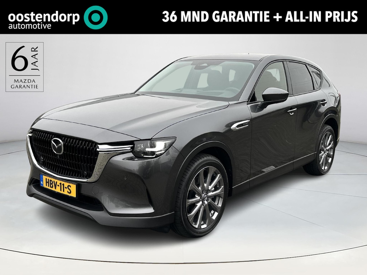 Mazda CX-60 - 2.5 e-SkyActiv PHEV Exclusive-Line Business |  Bose-premium | 360 camera | Elektrische ach - AutoWereld.nl