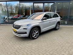 Skoda Kodiaq - 1.5 TSI SportLine 7-pers, Pano, Leer/Alcant, LED, Memory, Trekhk, Stoelverw, BLIS,