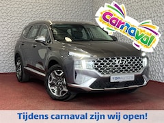 Hyundai Santa Fe - 1.6 T-GDI PHEV PREMIUM 7P AWD LEER ELEK.KLEP CAMERA NAVI STOEL/STUUR VERW. PLUG IN HYBRID