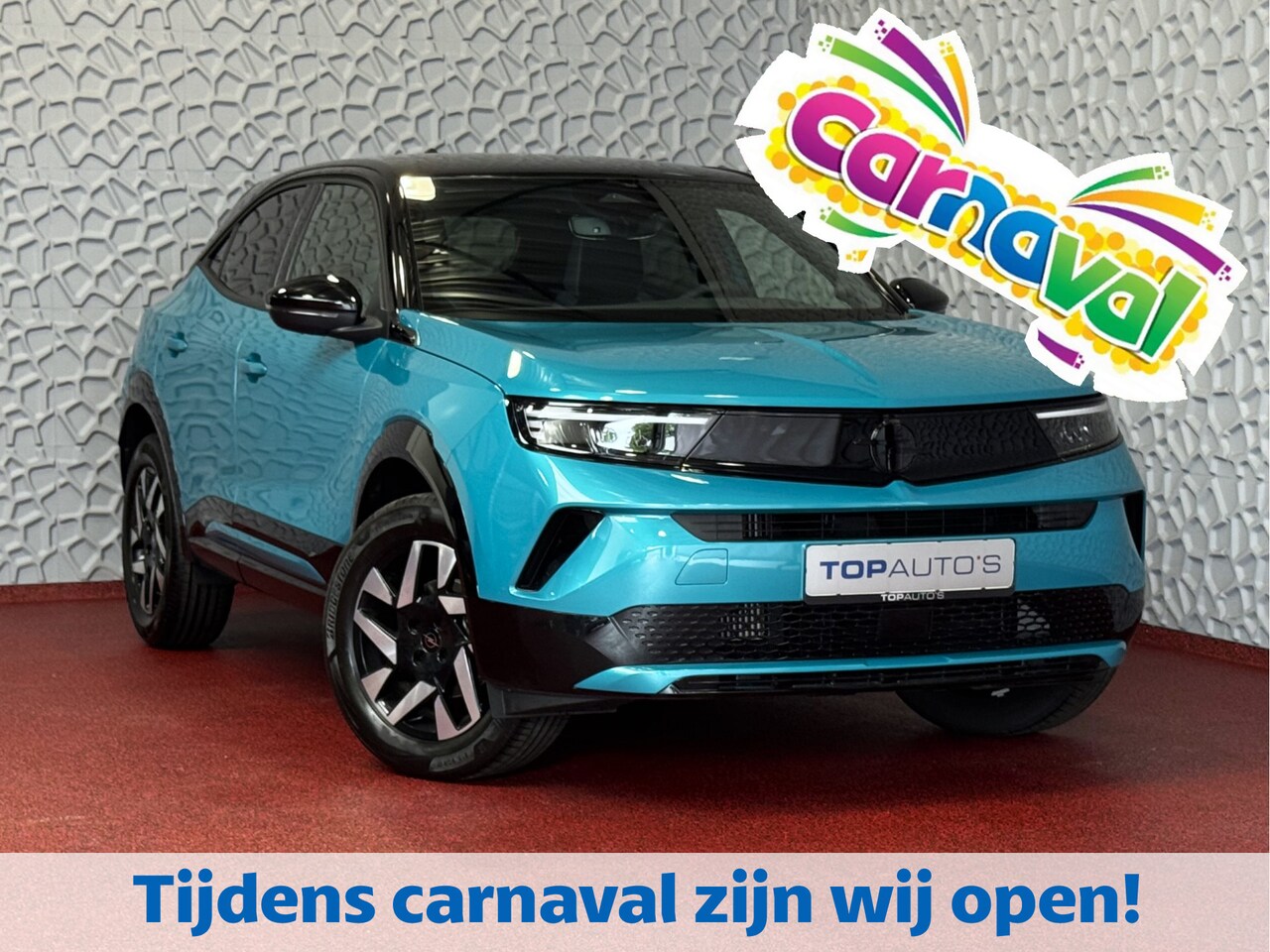 Opel Mokka - 1.2 TURBO 130PK GS LINE / BLACK PACK 360.CAM 06/2025 CAPRLAY STOEL/STUUR VERW CAMERA ✅Top - AutoWereld.nl