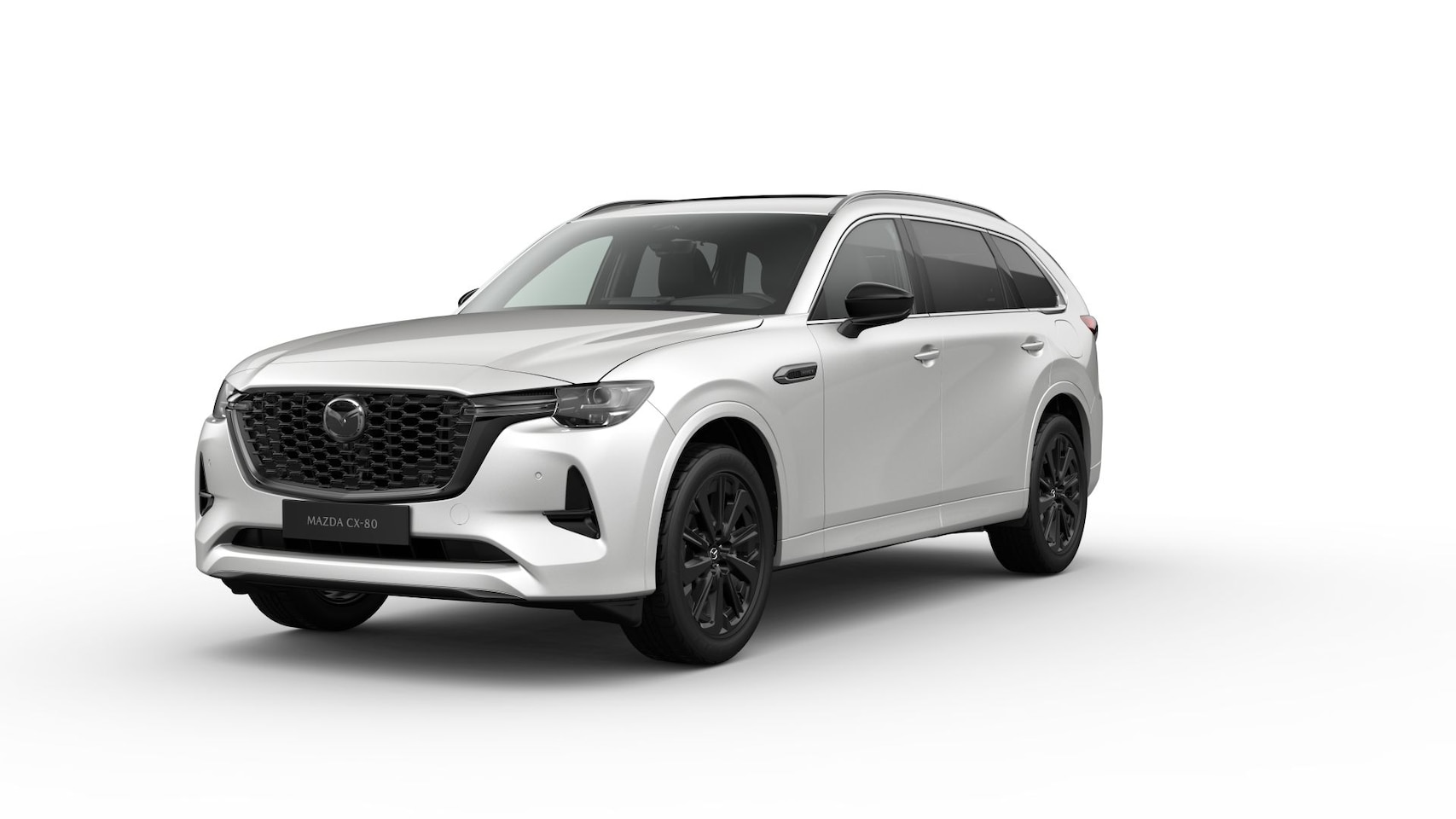 Mazda CX-80 - e-Skyactiv PHEV Homura Plus | 12,3-inch TFT-kleurendisplay met bediening via centrale HMI - AutoWereld.nl