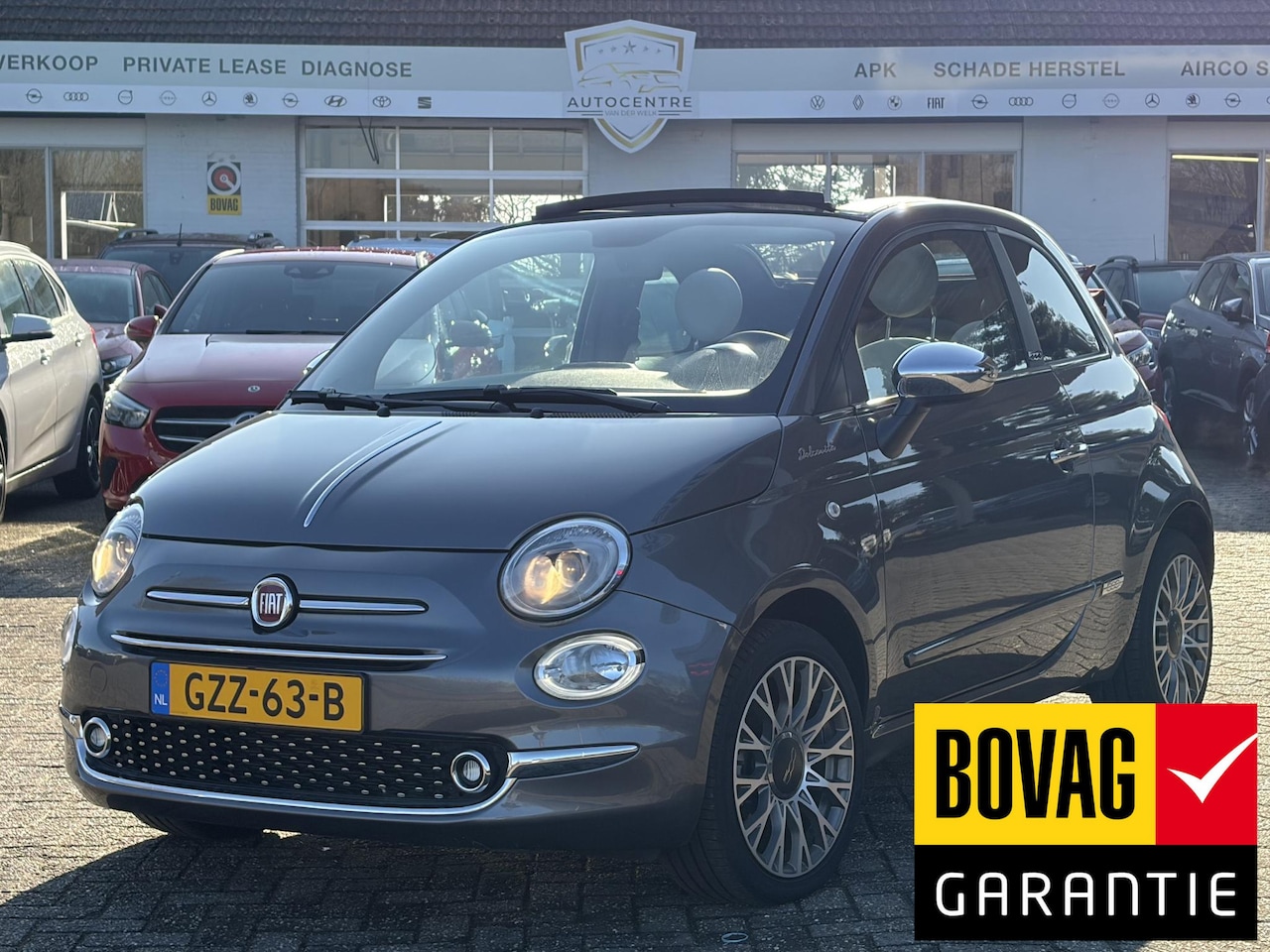 Fiat 500 C - 1.0 Hybrid Dolcevita CABRIO | CRUISE | BOVAG!! - AutoWereld.nl