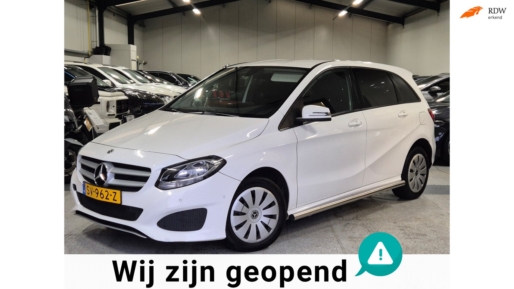 Mercedes-Benz B-klasse - 220 d Ambition Automaat 1 Ste EIg Dealer Onderhouden - AutoWereld.nl