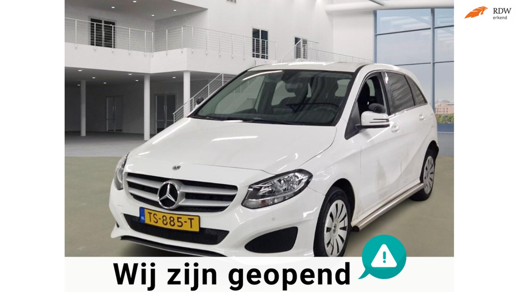 Mercedes-Benz B-klasse - 220 d Automaat Dealer Onderhouden 1 Ste Eigennaar - AutoWereld.nl