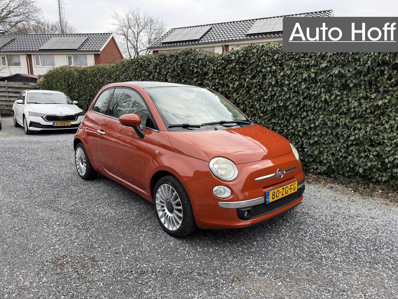 Fiat 500 - 1.2 Lounge | Panoramadak | Autom. Airco | Elekt. Ramen | LMV | Nieuwe APK! - AutoWereld.nl