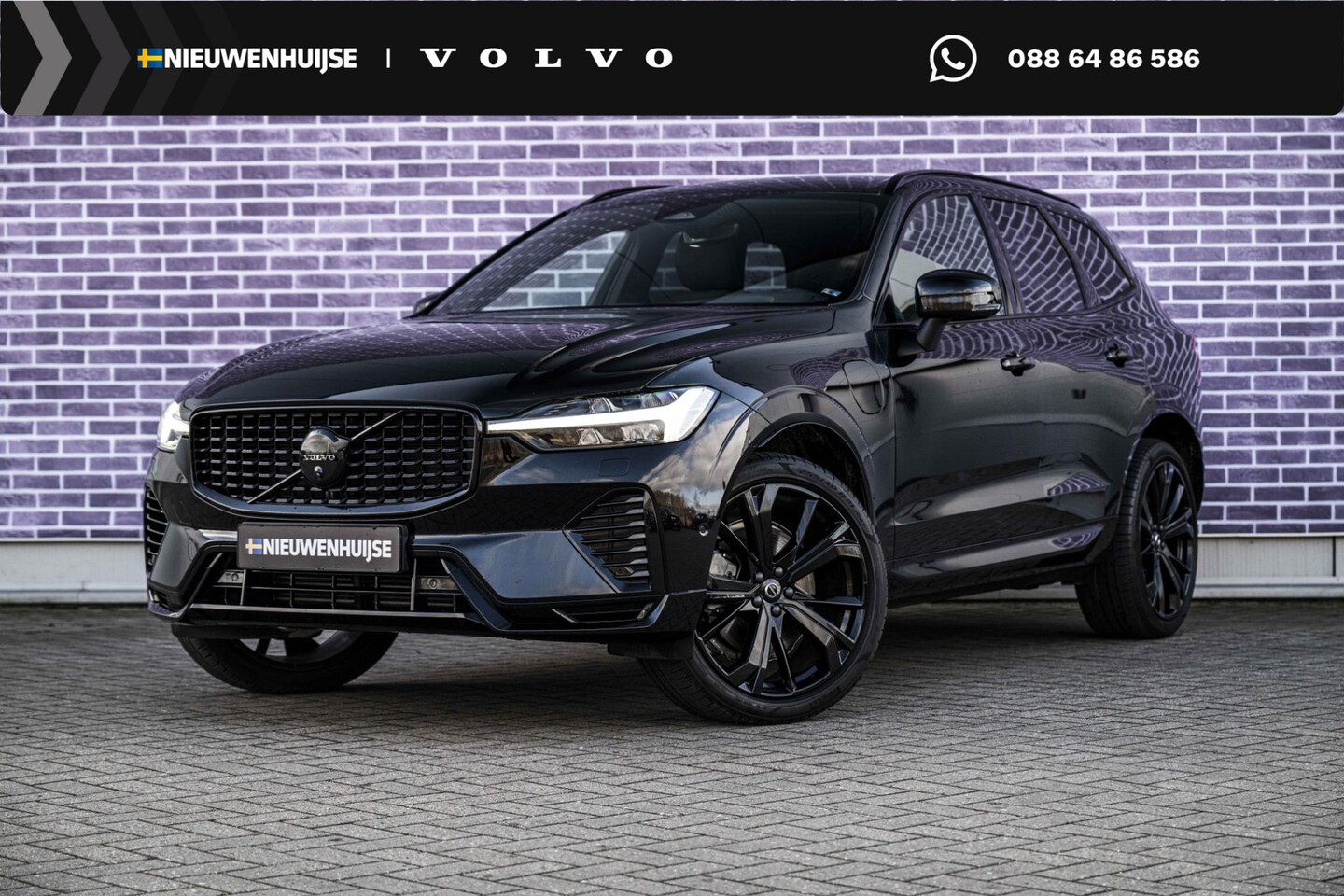 Volvo XC60 - 2.0 T8 Plug-in hybrid AWD Plus Black Edition | Adaptieve Cruise Control | Panoramadak | Tr - AutoWereld.nl