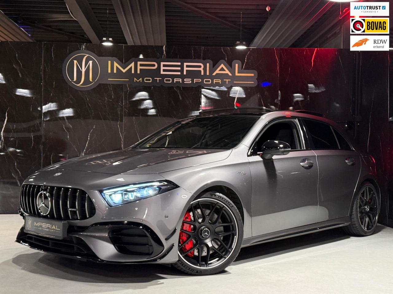 Mercedes-Benz A-klasse - AMG 45 S 4MATIC+ |HUD|Eventuri|AERO|BURMESTER|CAM| - AutoWereld.nl