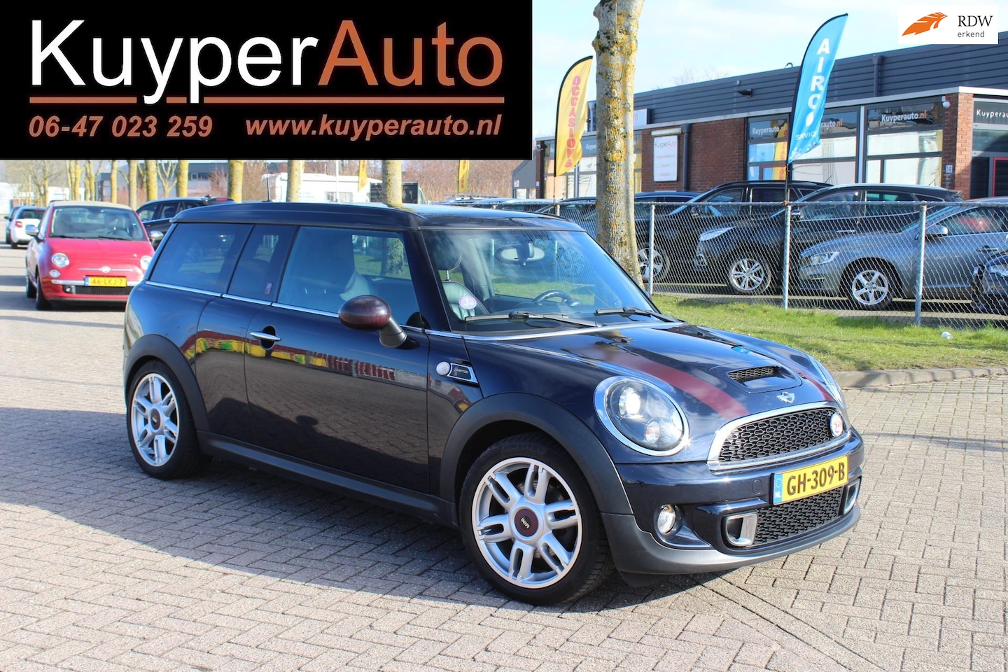 MINI Clubman - Mini 1.6 Cooper S Hampton ZEER GOED ONDERHOUDEN PANO VOL LEDER MULTIMEDIA - AutoWereld.nl