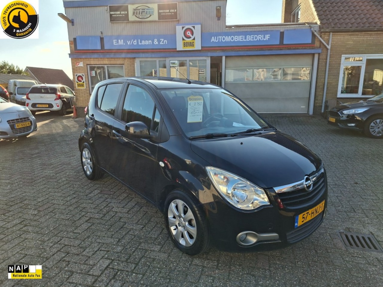 Opel Agila - 1.2 Enjoy RADIO CD/AIRCO/ELEC RAMEN +SPIEGELS/LMV/TREKHAAK