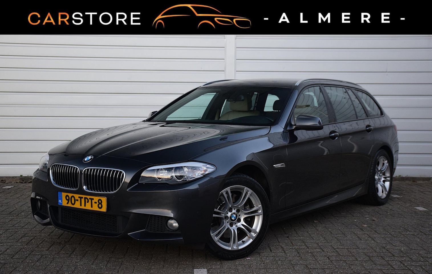 BMW 5-serie Touring - 528i High Executive*M-Pakket*Leder*Trekhaak*Navi*2e eig* - AutoWereld.nl