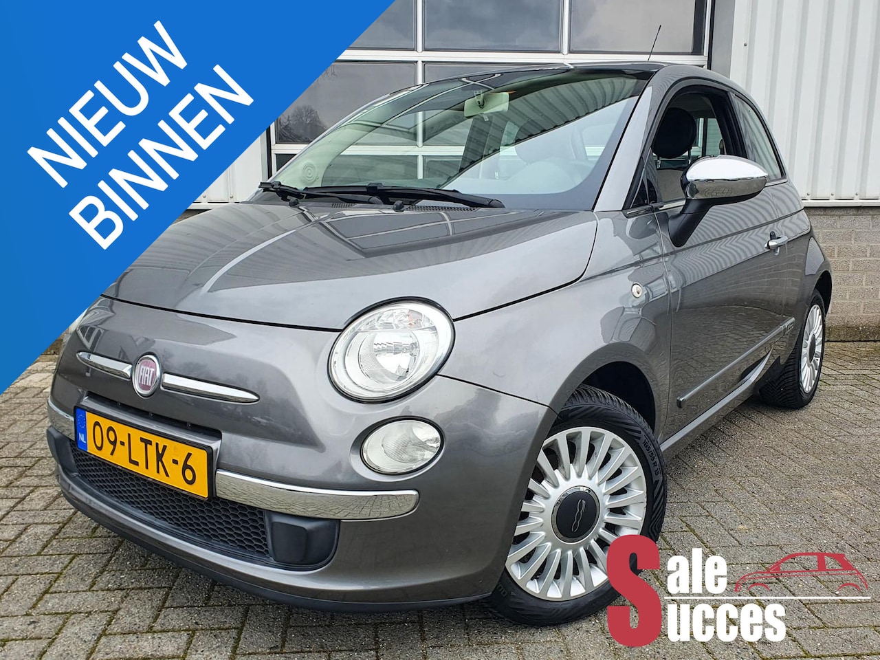 Fiat 500 - 1.2 Lounge Automaat | Origineel NL - AutoWereld.nl