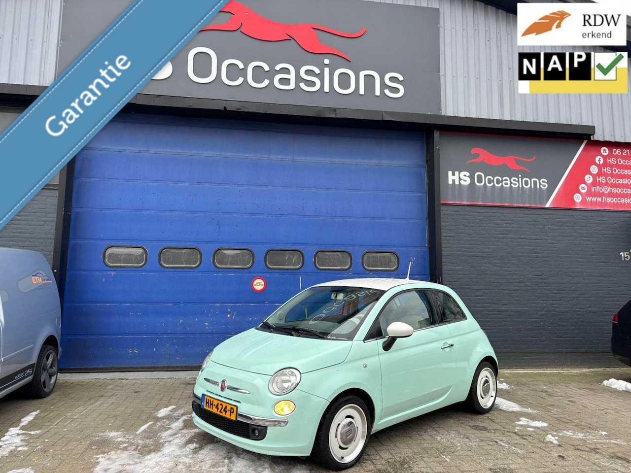 Fiat 500 - 0.9 TwinAir Turbo Vintage '57 Airco Leder PDC A - AutoWereld.nl