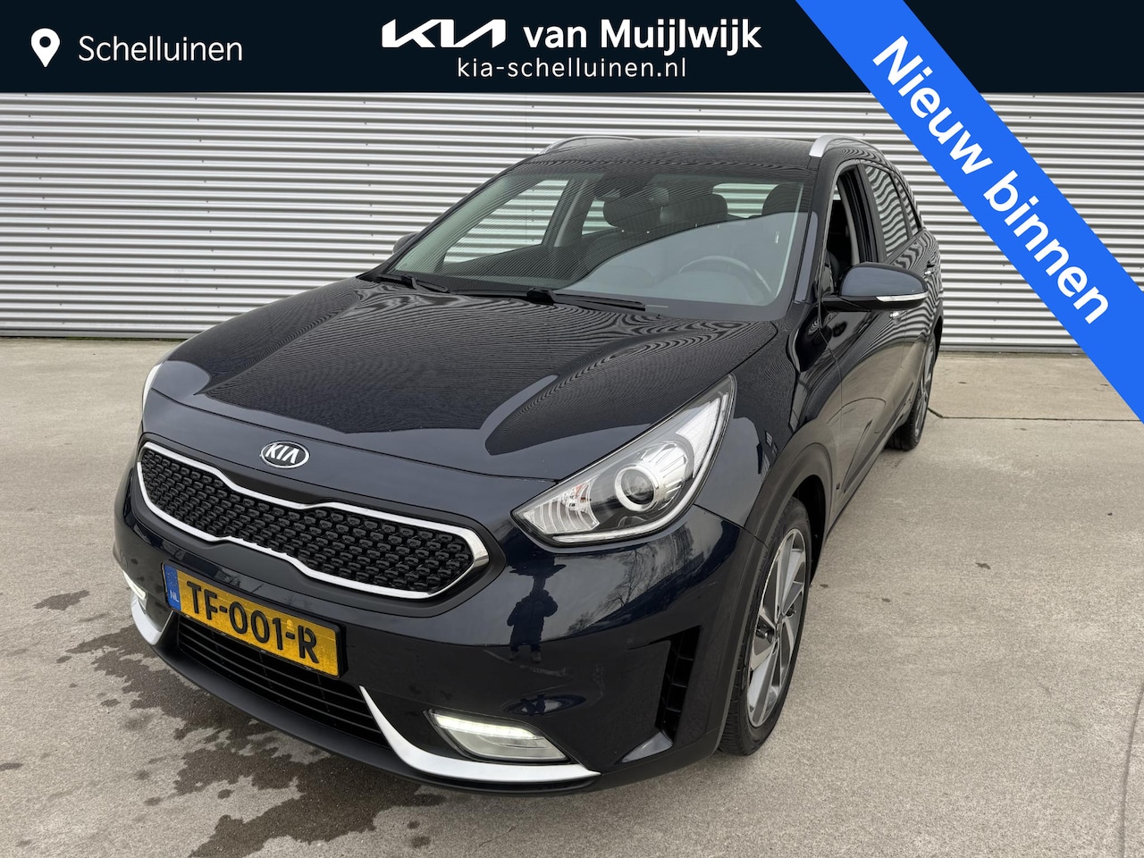 Kia Niro - 1.6 GDi Hybrid DynamicLine 18 inch | Navi | Camera | Clima - AutoWereld.nl