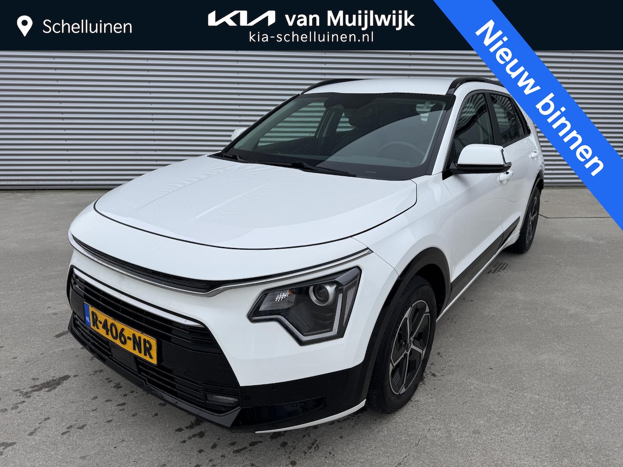 Kia Niro - 1.6 GDi Hybrid DynamicLine NW door ons geleverd & onderhouden ! - AutoWereld.nl