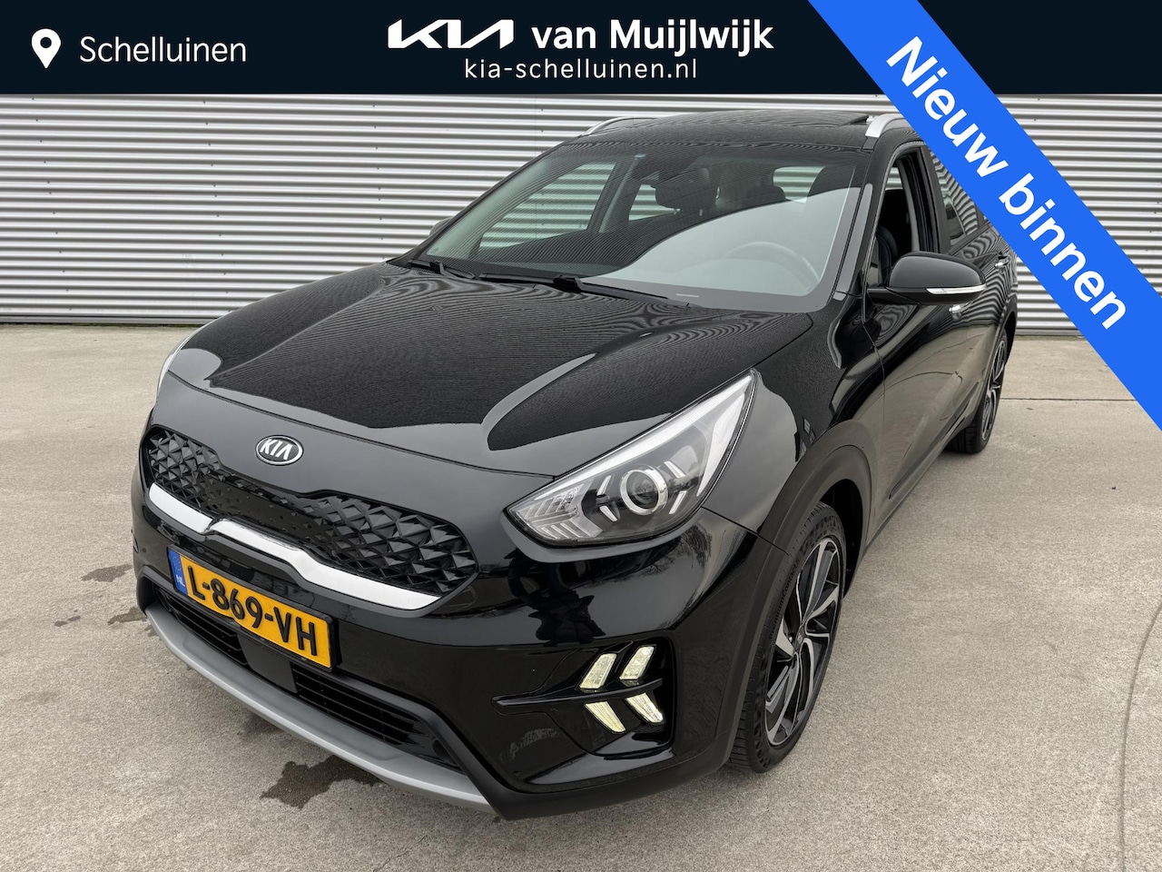 Kia Niro - 1.6 GDi Hybrid DynamicLine Sunroof | 18 inch | Trekhaak | NW door ons geleverd & Onderhou - AutoWereld.nl