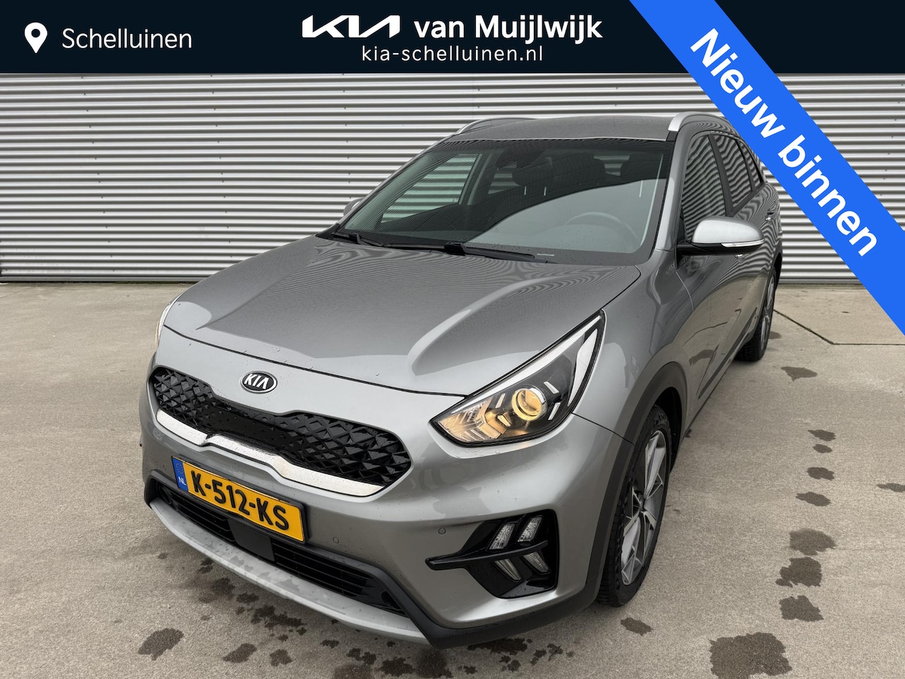 Kia Niro - 1.6 GDi Hybrid DynamicPlusLine Stoel&Stuurverw | Privacyglass | Keyless | Navi | Camera - AutoWereld.nl