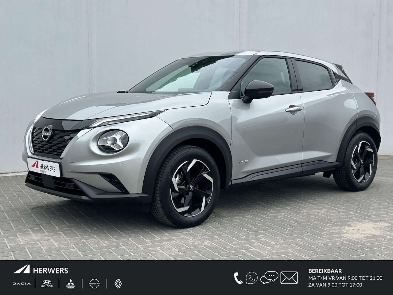 Nissan Juke - 1.6 Hybrid N-Connecta / Apple Carplay / Android auto / Navigatie / Cruise control / Climat - AutoWereld.nl