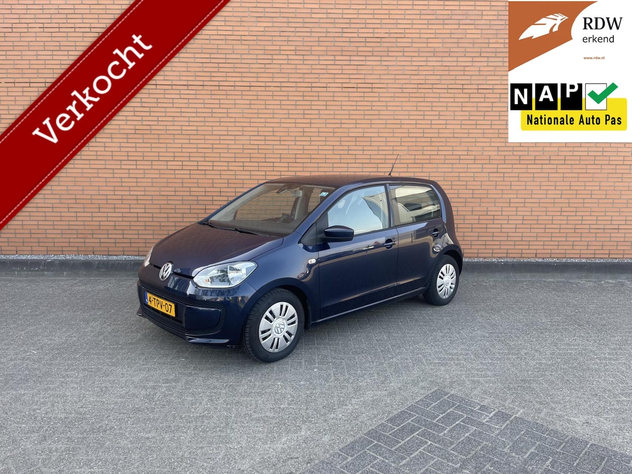Volkswagen Up! - 1.0 2014 193DKM | NAP | AIRCO | CARPLAY | APK - AutoWereld.nl