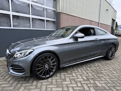 Mercedes-Benz C-klasse Coupé - 180 Pano | AMG-Line | Burmester Airco, Cruise, Navi, Stoelverw, 19" Lmv , NAP, Enz