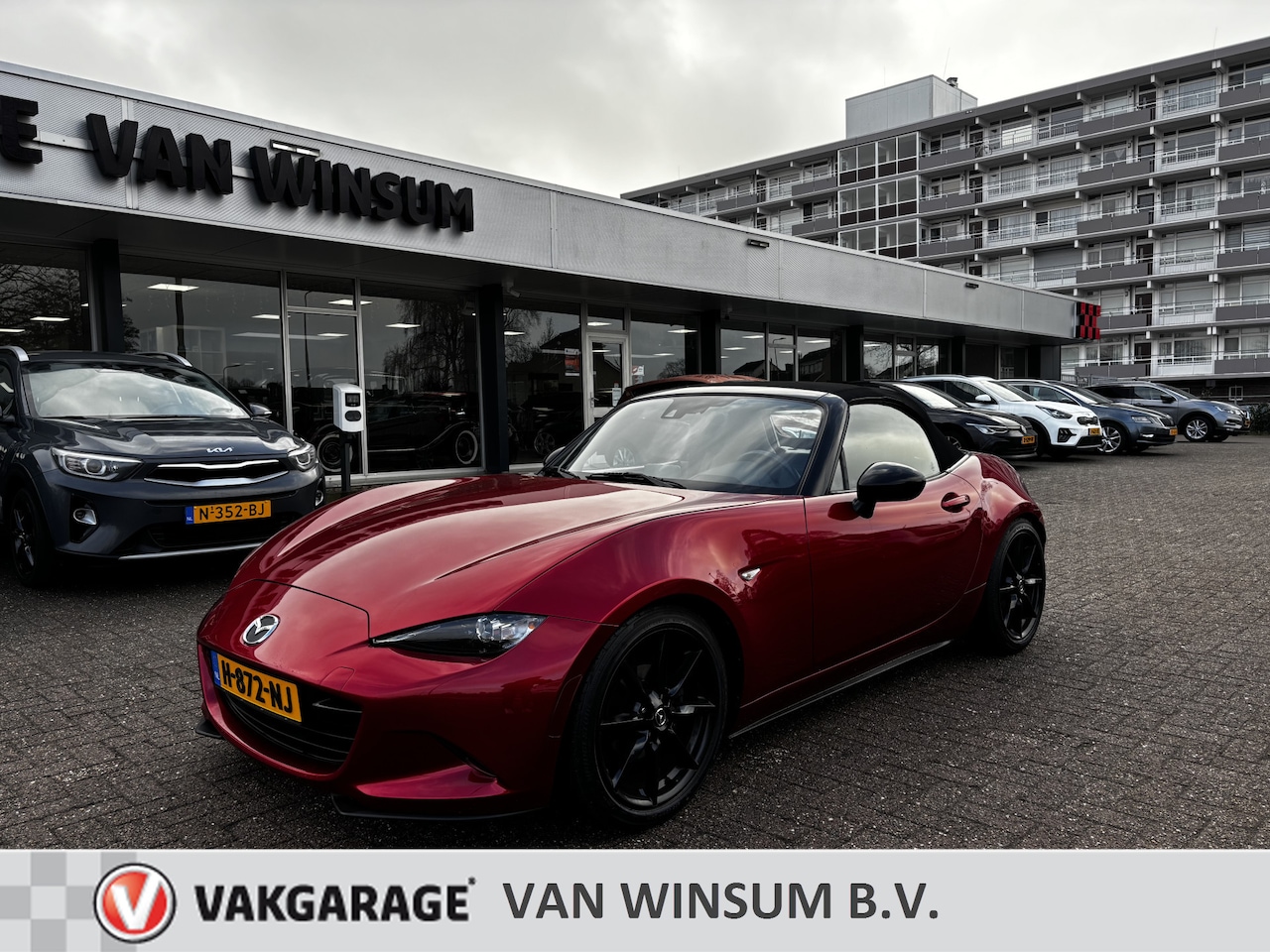 Mazda MX-5 - 1.5 SkyActiv-G 131 GT-M Navi Cruise Stoelverwarming Leer Lmv Pdc - AutoWereld.nl