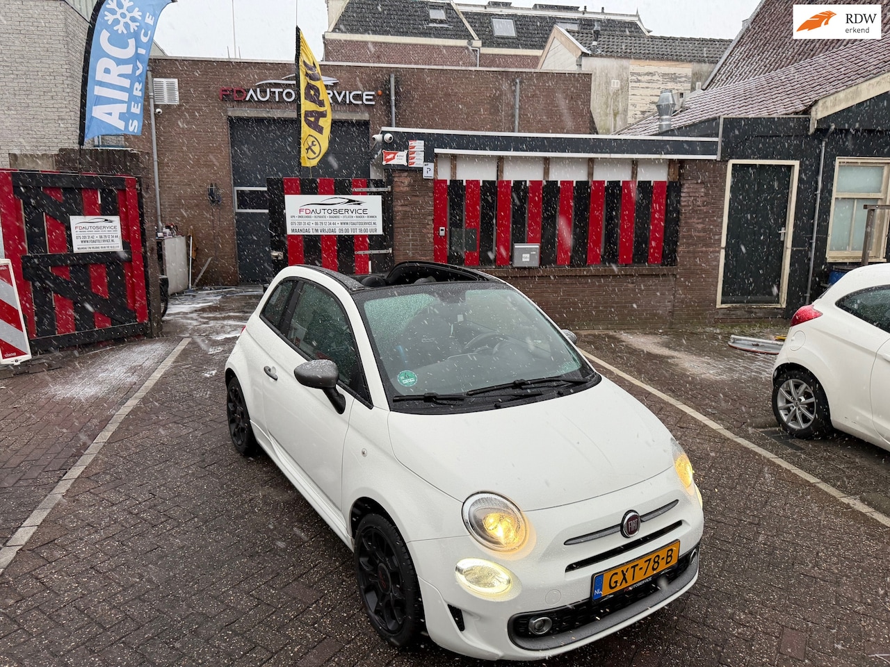 Fiat 500 - 1.2 Lounge cabrio - AutoWereld.nl