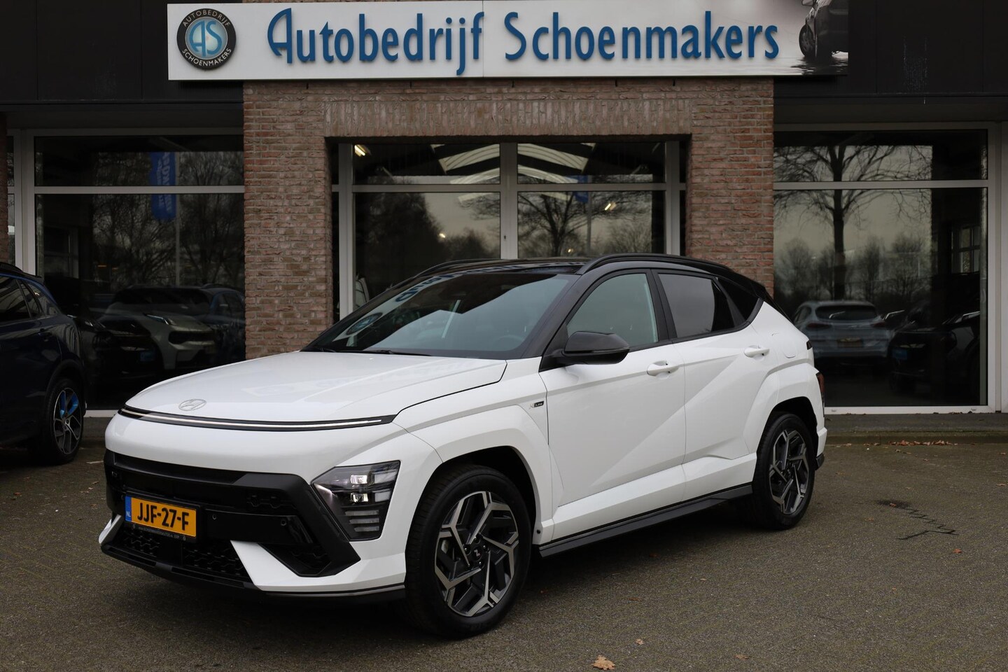Hyundai Kona - 1.6 GDI HEV N-LINE Edition CARPLAY CAMERA ACC DAB NAVI CLIMA LANE-ASSIST DAW KEYLESS DRAAD - AutoWereld.nl