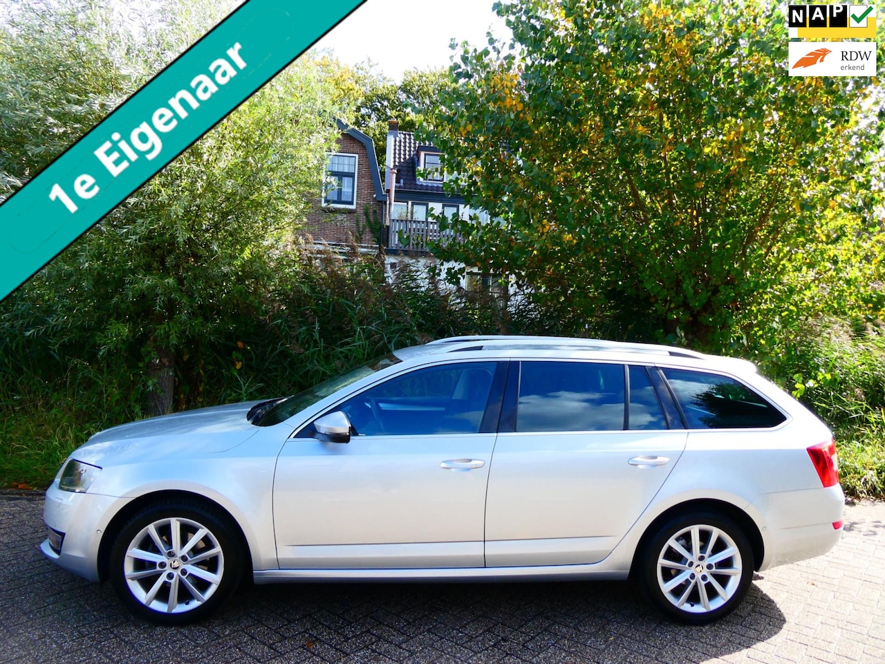 Skoda Octavia Combi - 1.4 TSI 150pk Style 1e eig. Automaat Navi Xenon Historie - AutoWereld.nl