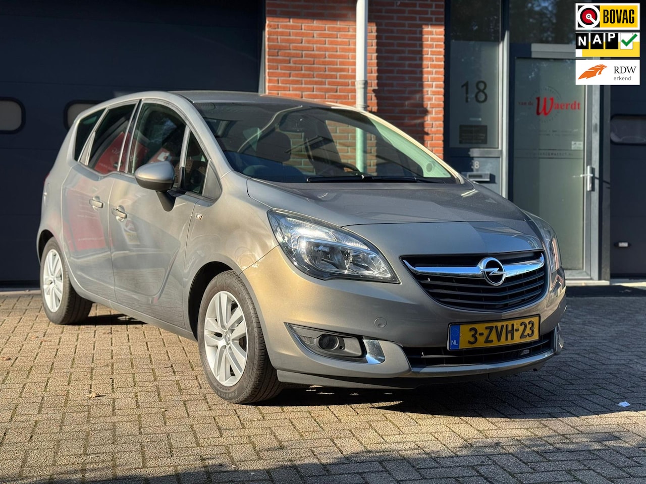 Opel Meriva - 1.4 Turbo Edition|Elek.Pakket|Parkeersensor|NAVI|Airco|NAP|APK|Onderhouden|BOVAG ERKEND - AutoWereld.nl