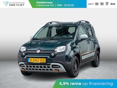 Fiat Panda - Hybrid Garmin Cross | Clima | Priv. glass | Dakrails | 5-Persoons | Apple Carplay | Verde