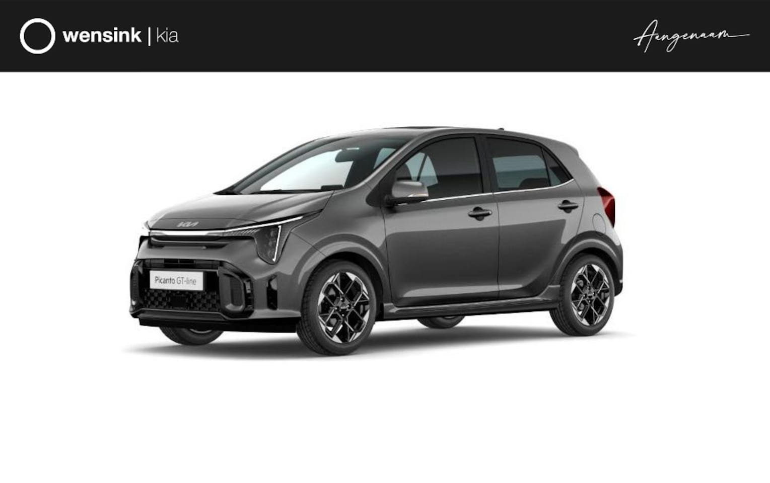 Kia Picanto - 1.0 GDi GT-Line | Panoramaschuifdak  | Stoelverwarming | Achteruitrijcamera | Dodehoekassi - AutoWereld.nl
