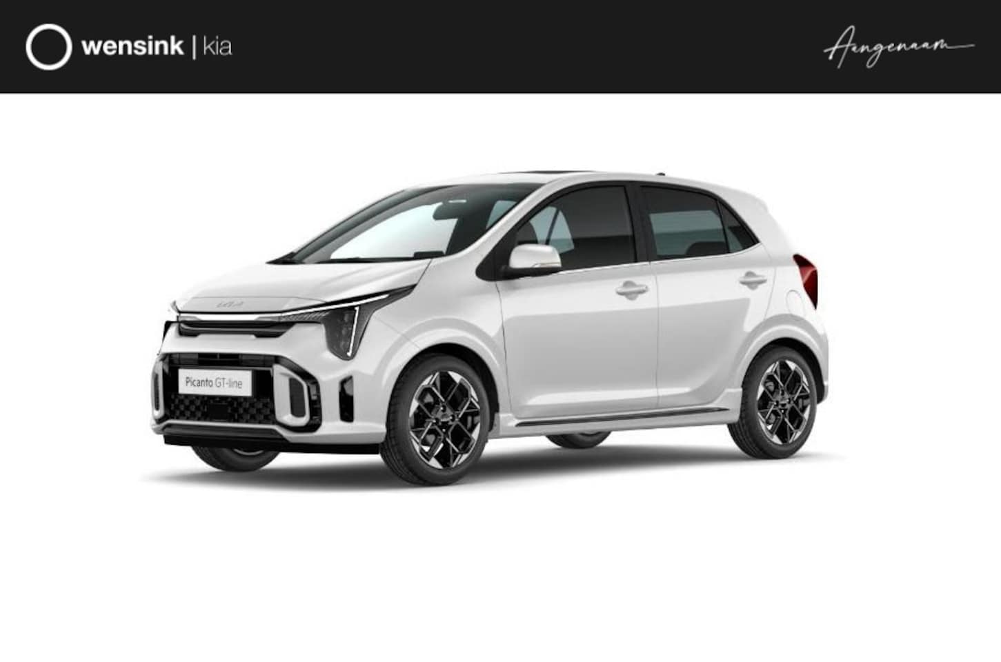 Kia Picanto - 1.0 GDi GT-Line | Panoramaschuifdak  | Stoelverwarming | Achteruitrijcamera | Dodehoekassi - AutoWereld.nl
