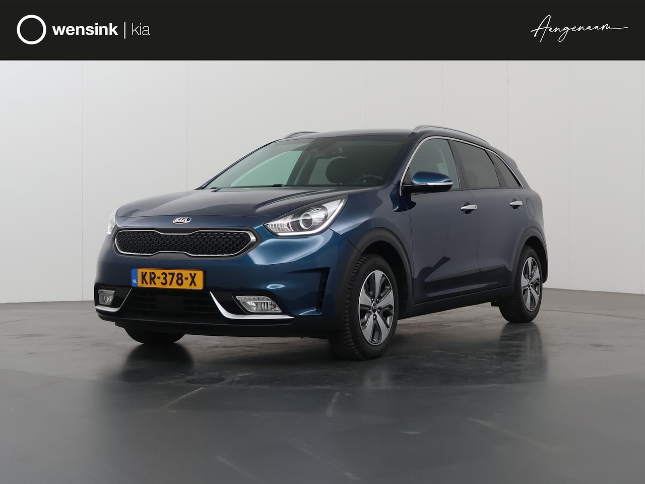 Kia Niro - 1.6 GDi Hybrid ExecutiveLine | Lederen Bekleding | Dodehoekdetectie | Stoel/Stuurwielverwa - AutoWereld.nl