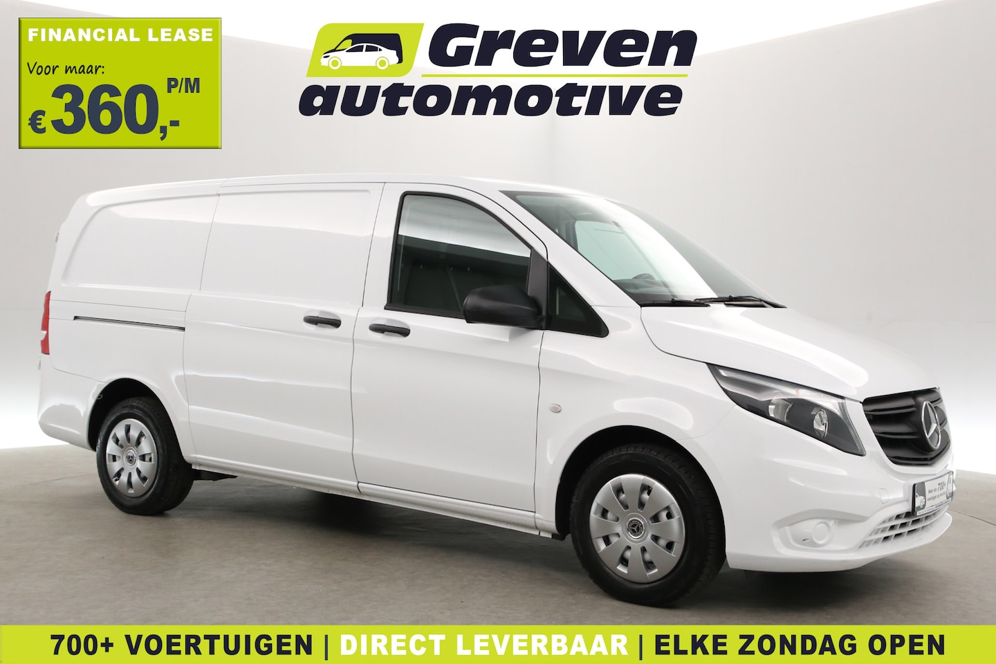 Mercedes-Benz Vito - 114 CDI Lang | Aut. | Airco | Cruise | Camera | Carplay | 3-Zits | Navi | 2xSchuifdeur | T - AutoWereld.nl