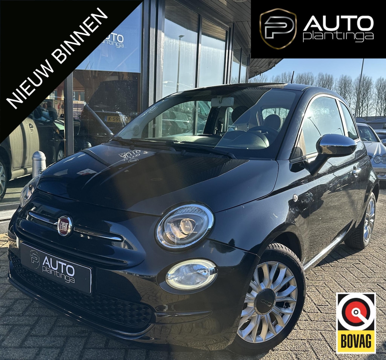 Fiat 500 - 0.9 TwinAir Turbo Popstar 80PK | ZEER NETTE STAAT | AUTOMAAT | 2e Eigenaar | Airco | Licht - AutoWereld.nl