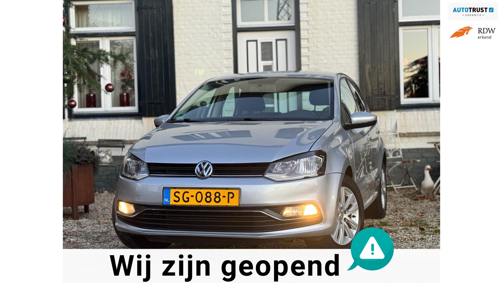 Volkswagen Polo - 1.2 TSI Comfortline Business R|Cruise|Nette auto! - AutoWereld.nl