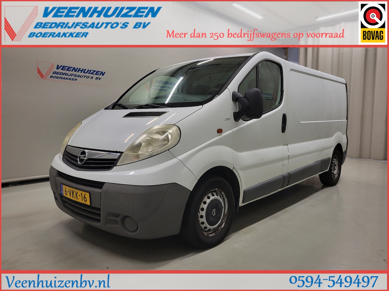 Opel Vivaro - 2.0CDTI L2/H1 Airco Apk tot 3-10-2026! - AutoWereld.nl