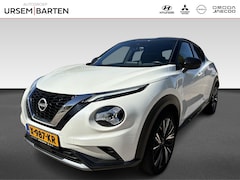 Nissan Juke - 1.0 DIG-T N-Design | Half leder stof interieur | 360 graden camera | Navigatie |