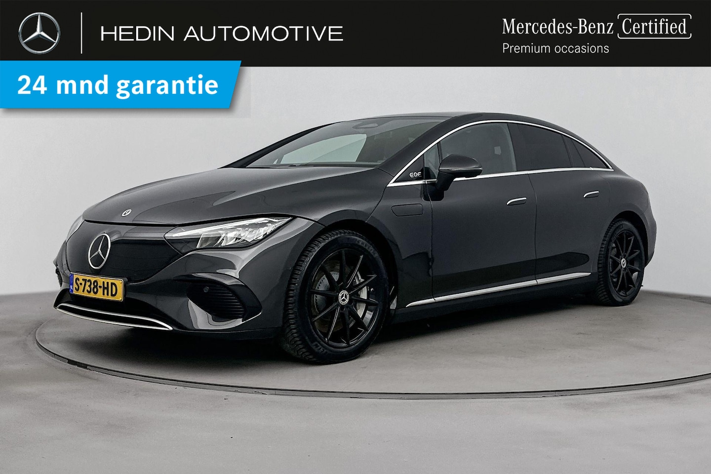 Mercedes-Benz EQE - EQE 300 Business Line | Electric Art Interieur | Panoramadak | Parktronic met camera | LED - AutoWereld.nl