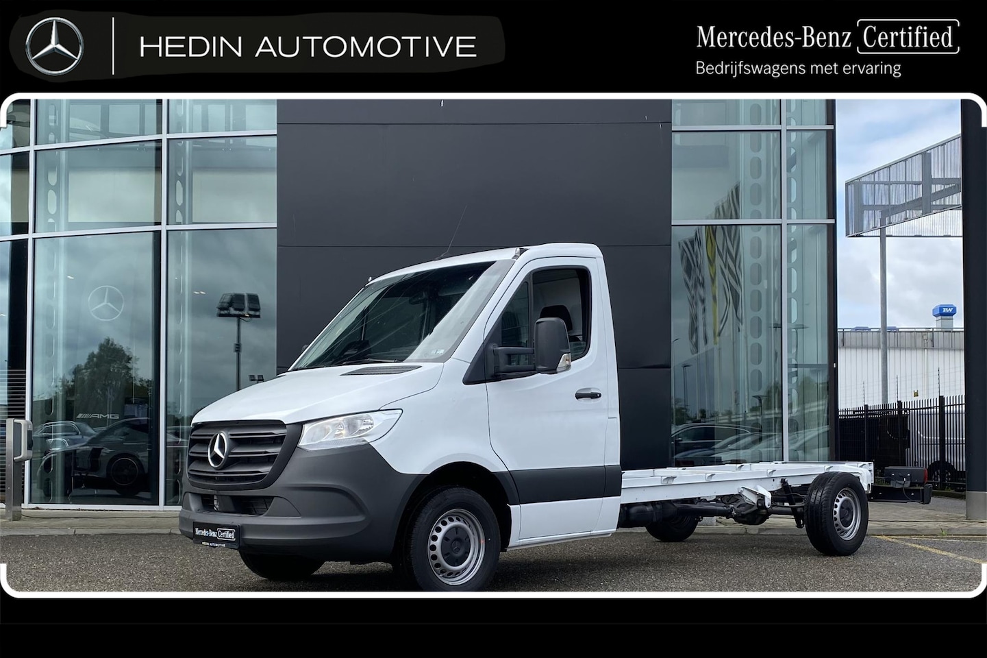 Mercedes-Benz Sprinter - 317 L3 Automaat RWD Pro Chassis | BPM Vrij | Trekhaak | Smartphone Integratie Pakket | Air - AutoWereld.nl