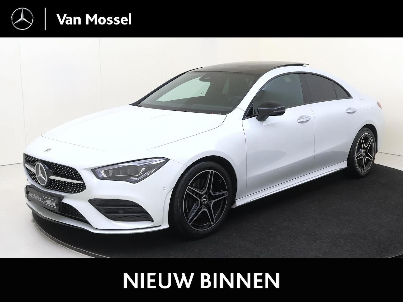 Mercedes-Benz CLA-Klasse - 200 Business Solution AMG / Panaroma-dak / Achteruitrijcamera / Night-Pakket / Sfeerverlic - AutoWereld.nl