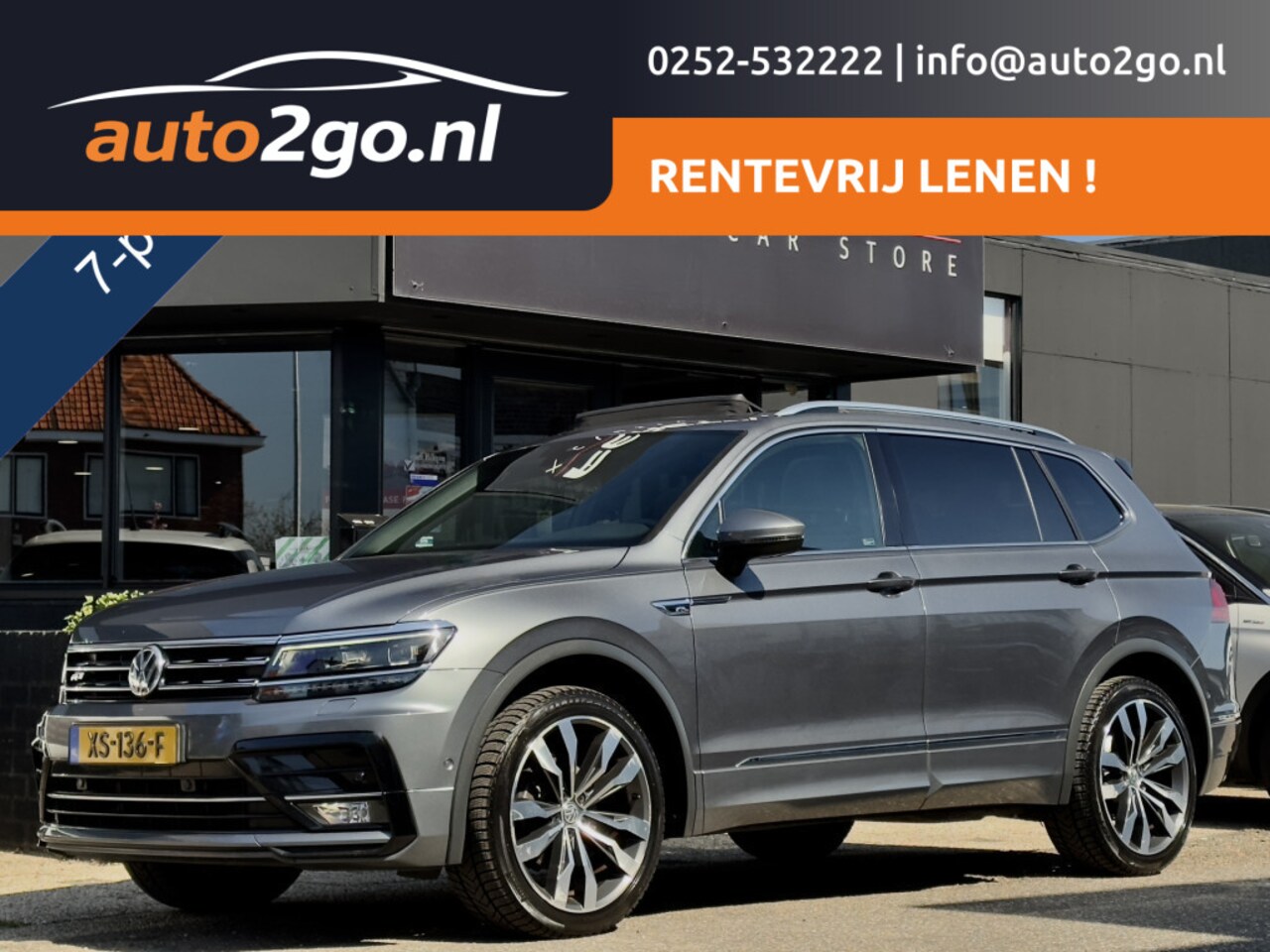 Volkswagen Tiguan Allspace - 16x / Tiguan 7Prs 1.5 TSI R-Line AUT in de Mooiste Uitvoeringen !! - AutoWereld.nl