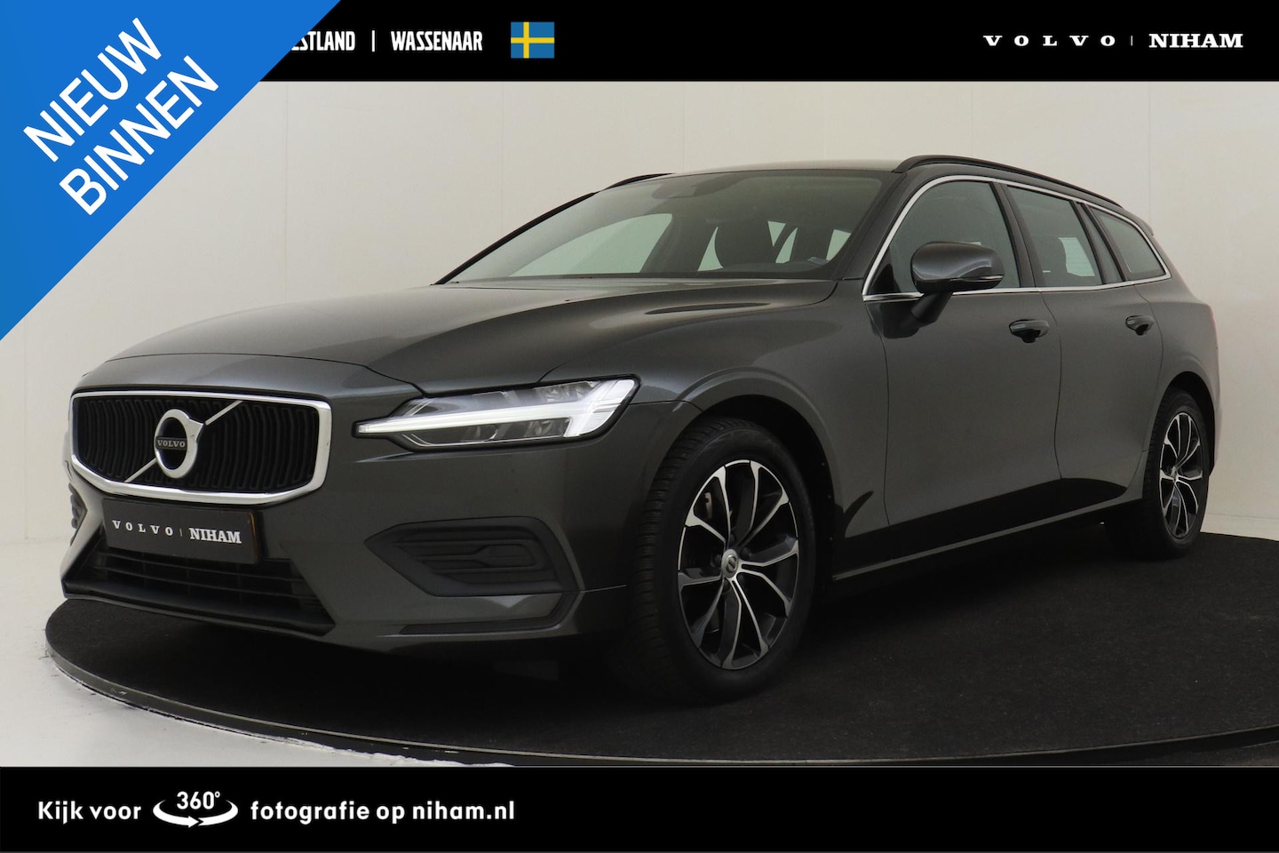 Volvo V60 - B3 (M-HYBRID) AUT. MOMENTUM BUSINESS -KEYLESS|CARPLAY|CAMERA|ADAP.CRUISE|17" - AutoWereld.nl