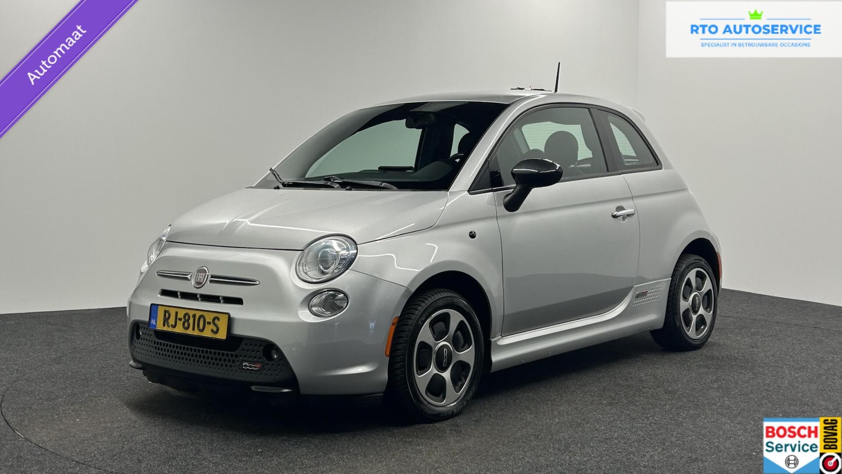 Fiat 500e - 24kwh CAMERA LEER ECC CRUISE CARPLAY 93000 KM. - AutoWereld.nl