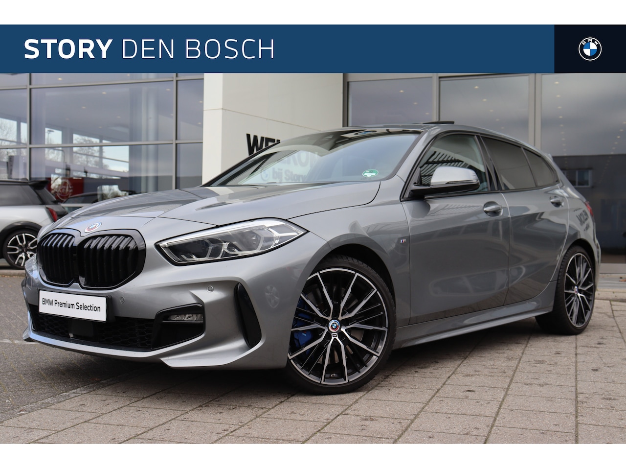 BMW 1-serie - 118i Executive M Sport Automaat / Panoramadak / M Sportonderstel / Comfort Access / Stoelv - AutoWereld.nl