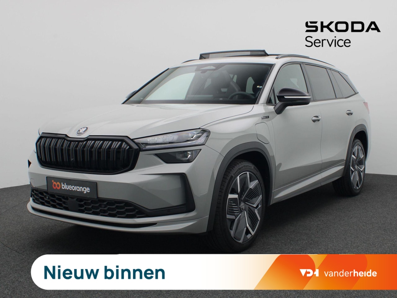 Skoda Kodiaq - 1.5 TSI PHEV Sportline Business 204PK DSG Pano-schuifdak, matrix led, trekhaak, Canton sou - AutoWereld.nl