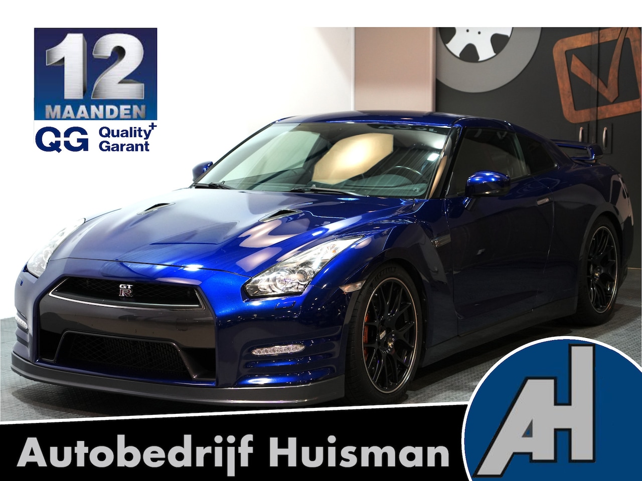 Nissan GT-R - 3.8 V6 Black Edition MY2012 3.8 V6 DCT6 Black Edition NAVIGATIE + BOSE SOUNDSYSTEEM + STOE - AutoWereld.nl