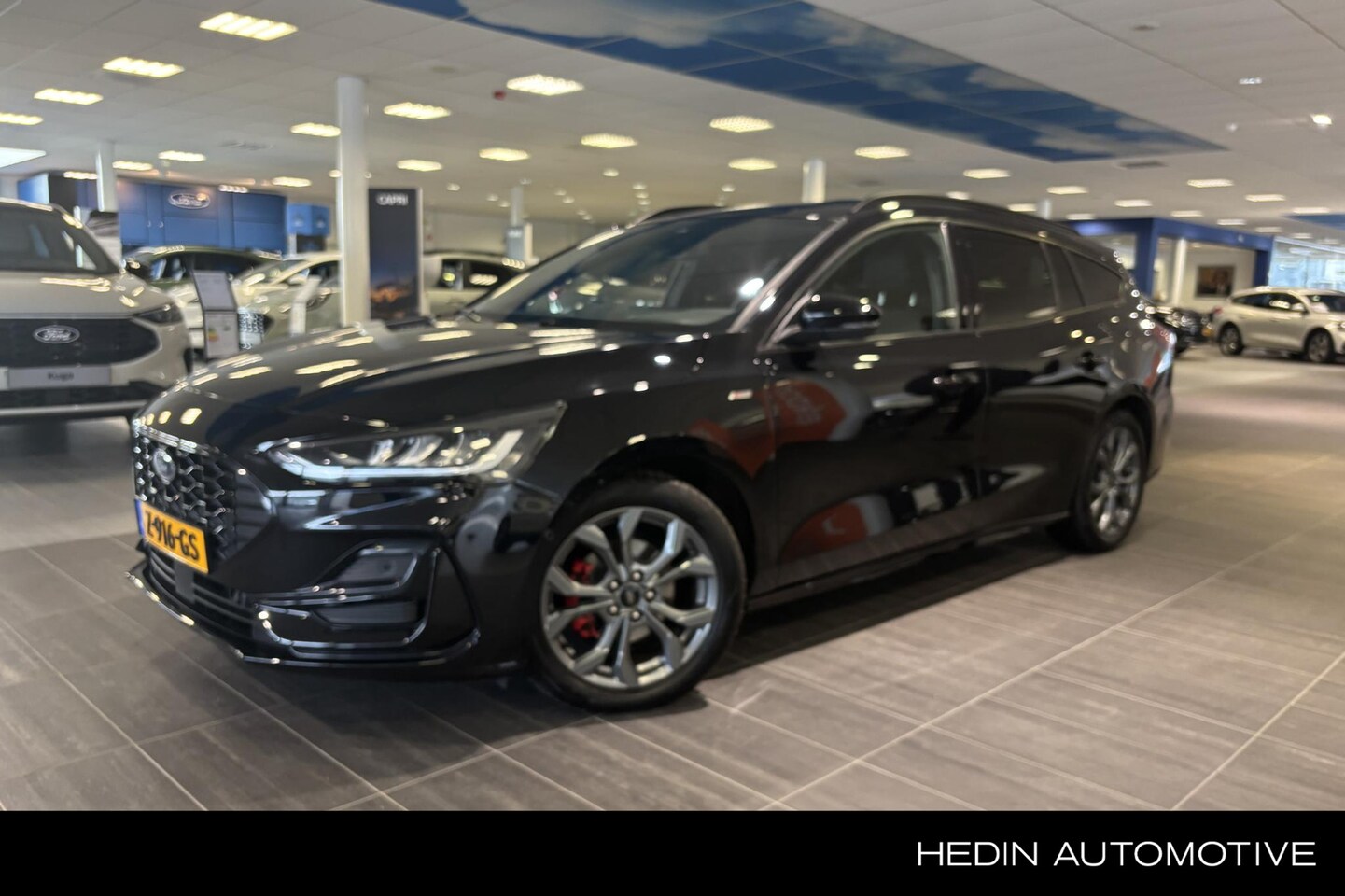 Ford Focus Wagon - 1.0 EcoBoost 125PK Hybrid ST Line X | Leer interieur - AutoWereld.nl